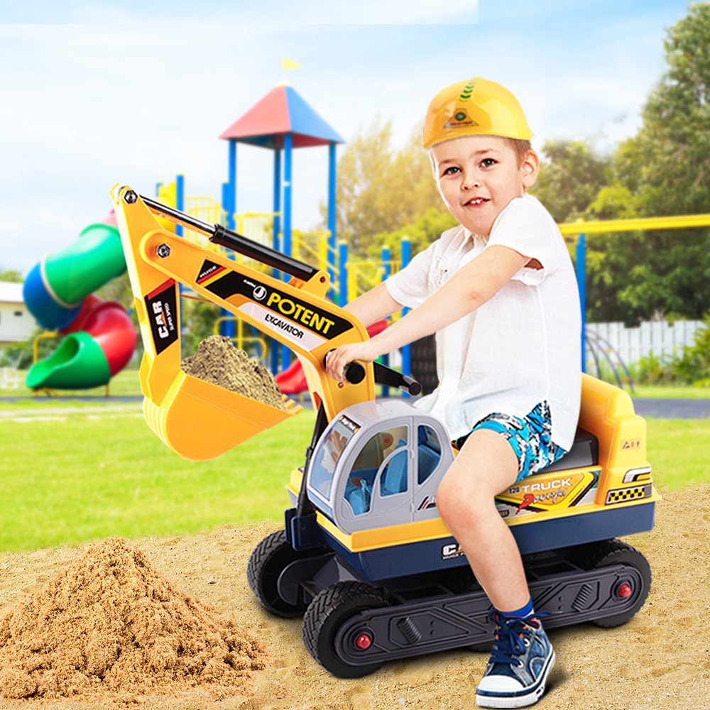 Keezi Ride On Car Toys Kids Excavator Digger Sandpit Bulldozer Car Pretend Play Keezi Ride On Car Toys Kids Excavator Digger Sandpit Bulldozer Car Pretend Play