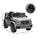 Kids Electric Ride On Car G63 Toy Cars Remote Control Grey