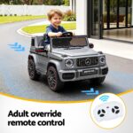 Kids Electric Ride On Car G63 Toy Cars Remote Control Grey