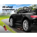 Kids Electric Ride On Car Mercedes-Benz AMG GTR Licensed Toy Cars 12V Black