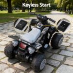 Rigo Kids Ride On Car ATV Quad Motorbike Electric Outdoor Toys 12V Black