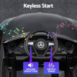 Kids Electric Ride On Car Licensed Outdoor Toys Cars Music Remote Black