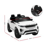 Rigo Ride On Car Kids Electric Ride On Cars Land Rover Licensed 12V White