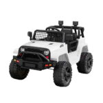 Rigo Ride On Car Kids Electric Ride On Cars Kids Jeep 12V White