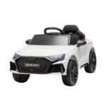 Ride On Car Licensed Audi RS3 Car for Kids 12V Remote Control White