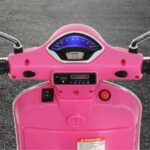 Kids Electric Ride On Car Motorcycle Motorbike Vespa Licensed GTS Pink