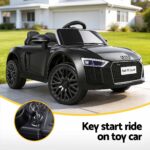 Kids Ride On Car Audi R8 Licensed Sports Electric Toy Cars Black