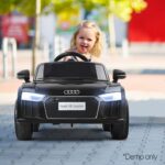 Kids Ride On Car Audi R8 Licensed Sports Electric Toy Cars Black