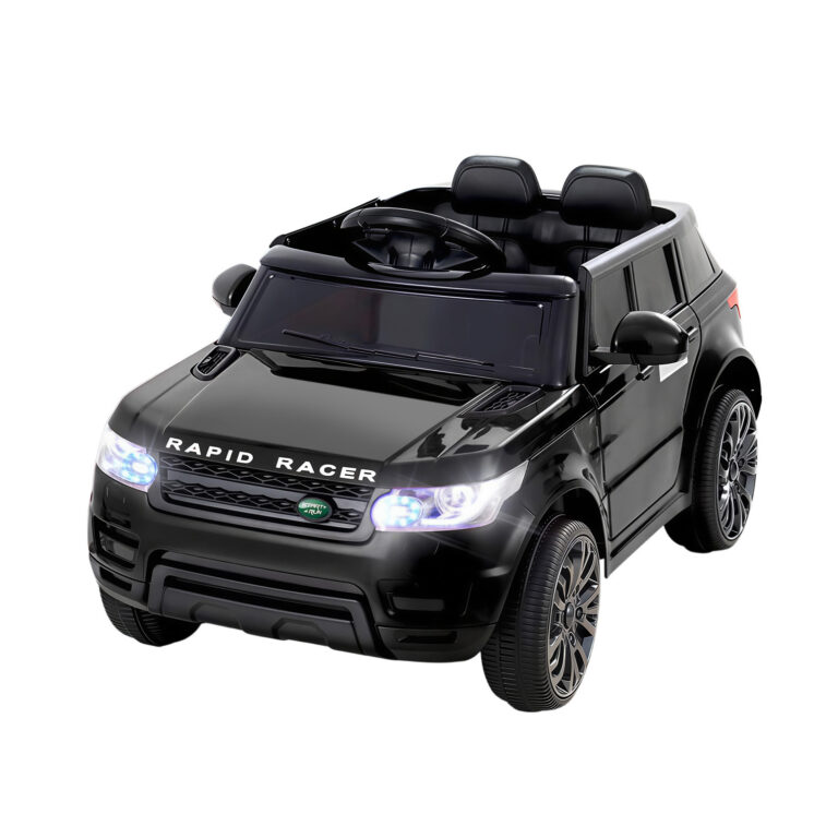 Rigo Ride On Car Kids Electric Ride On Cars SUV Remote 12V Black