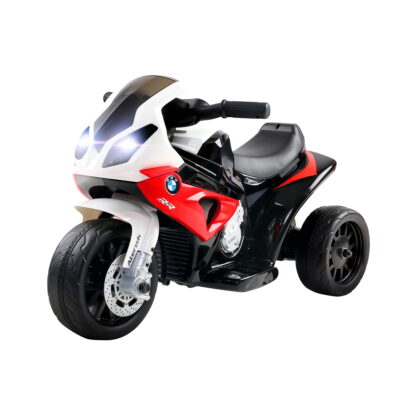 Kids Electric Ride On Car Police Motorcycle Motorbike BMW Licensed S1000RR Red