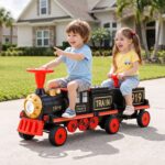 Rigo Kids Ride on Car Train 12V Electric Toy 2 Seater 136cm