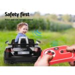 Kids Electric Ride On Car Audi Licensed TTRS Toy Cars Remote 12V Battery Black