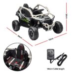 Kids Ride On Car Off-Road Licensed KRX1000 Electric Toy with Remote Control Music
