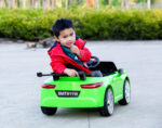 Porsche-inspired Design Ride-on (Green) Electric Car with Parental Remote Control