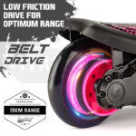 BULLET ZPS Kids Electric Scooter 140W Children Toy Pink Girls Battery Ride