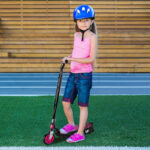 BULLET ZPS Kids Electric Scooter 140W Children Toy Pink Girls Battery Ride