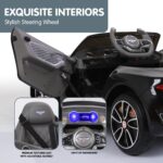 Kahuna Bentley Exp 12 Licensed Speed 6E Electric Kids Ride On Car Black