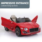 Kahuna Bentley Exp 12 Speed 6E Licensed Kids Ride On Electric Car Remote Control - Red