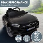 Kahuna Mercedes Benz CLS 350 Kids Electric Ride On Car with Remote Control - Black