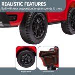 Kahuna Ford Ranger Electric Kids Ride On Car in Red