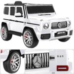 Kahuna Mercedes Benz AMG G63 Kids Electric Ride On Car w/ Remote Control - White