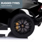 Kahuna Lamborghini Performante Kids Electric Ride On Car Remote Control - Black