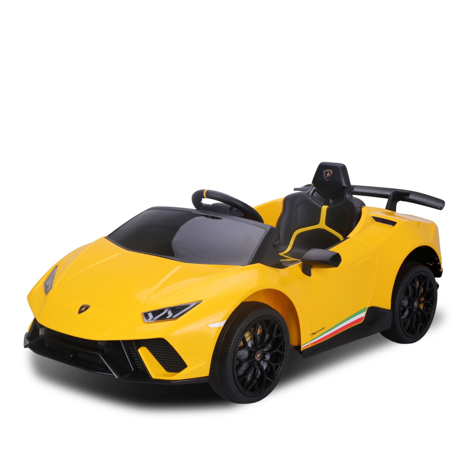 Kahuna Lamborghini Performante Kids Electric Ride On Car Remote Control - Yellow Kahuna Lamborghini Performante Kids Electric Ride On Car Remote Control - Yellow