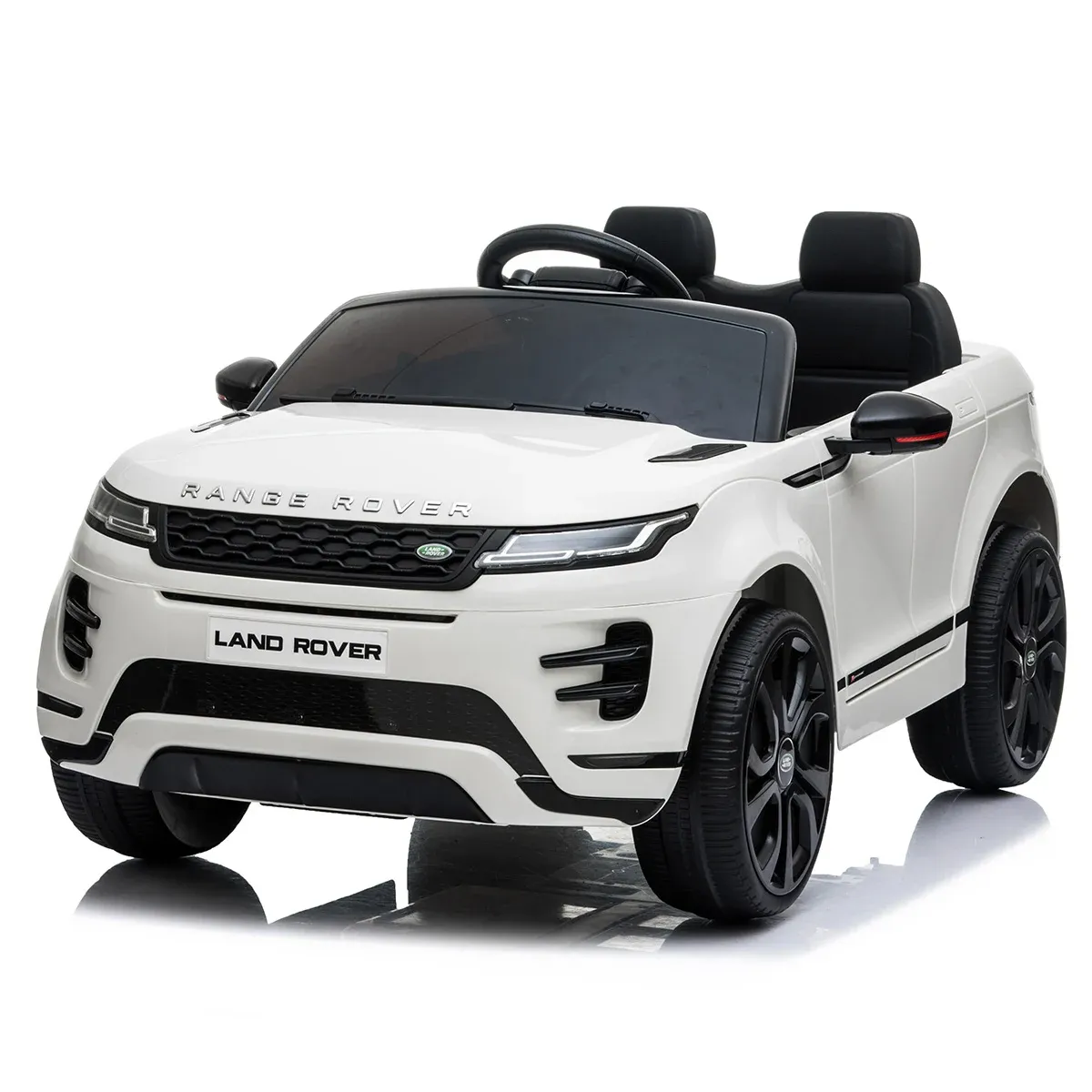 Kahuna Land Rover Licensed Kids Electric Ride On Car Remote Control - White Kahuna Land Rover Licensed Kids Electric Ride On Car Remote Control - White