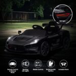 Kahuna Maserati MC20 GT2 Licensed Electric Kids Ride On Race Car Black