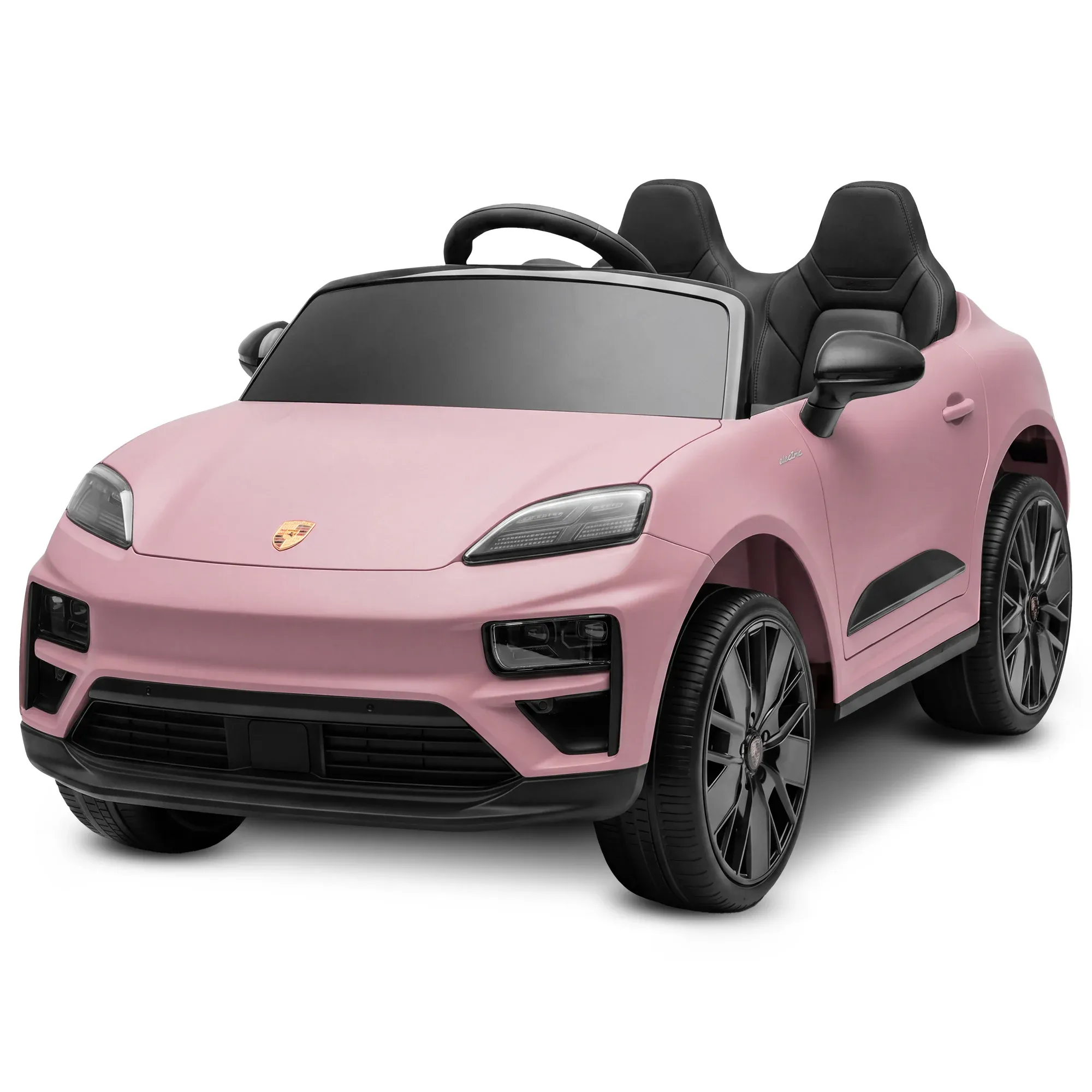 Kahuna Pink Porsche Macan Turbo EV Kids Ride On Car 12V Electric Car Kahuna Pink Porsche Macan Turbo EV Kids Ride On Car 12V Electric Car