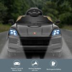 Kahuna Porsche Cayenne E Hybrid Coupe Licensed Kids Electric Ride On Car w/Remote Control 50W Dual Motors Speed Settings
