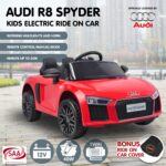 Kahuna Kahuna R8 Spyder Audi Licensed Kids Electric Ride On Car Remote Control - Red
