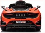 12V Licensed McLaren 765LT Kids Ride On Sports Electric Car